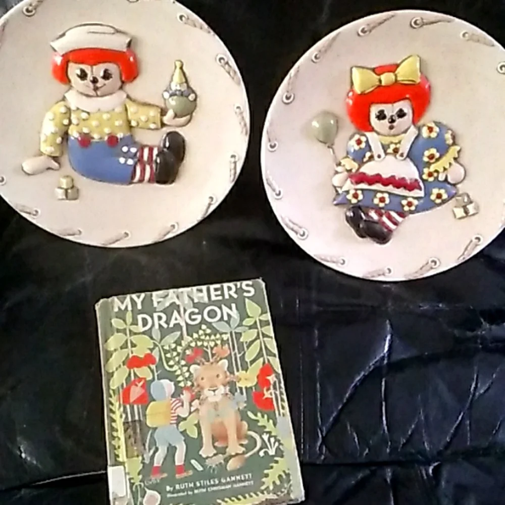 ⚜️ Raggedy Ann & Andy Pillow Case w/Pillow Handmade